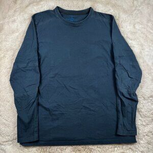 KUHL Wildfibre Organic Cotton Long Sleeve Shirt Men’s Size Large Blue Hiking